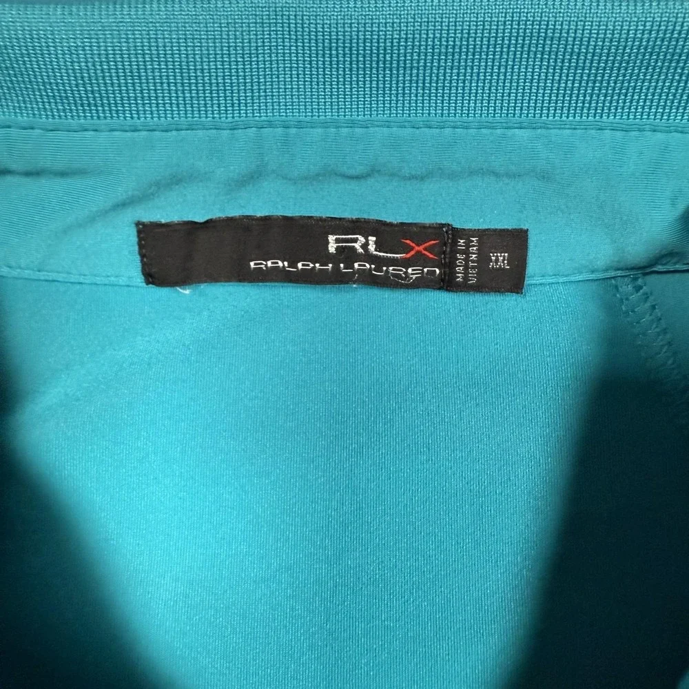 RLX‎ Ralph Lauren Polo Shirt Mens 2XL Performance Golf Activewear Short Sleeve
